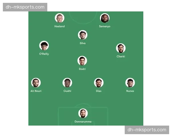 两队进球分布分析 哈兰德缺阵影响曼城火力